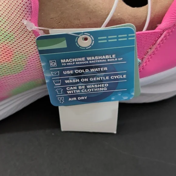 Girls Sketchers Shoes Sizes 2 & 3 Multicolor Step-In Sneakers NWT - Picture 6 of 7